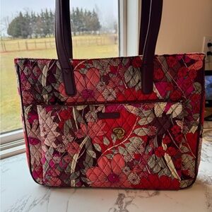 Vera Bradley Bohemian Blooms travel tote